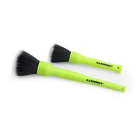 Alchemy GLO Brush Set | Glo in the dark car detailing brushes (Green)