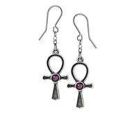 Alchemy Gothic Ankh Of Osiris Pair of Earrings