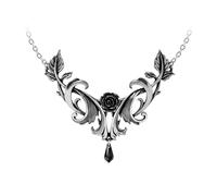 Alchemy Gothic Baroque Rose Necklace