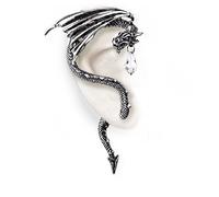 Alchemy Gothic Crystal Dragon Ear Wrap