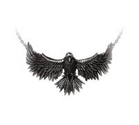 Alchemy Gothic Curse of Coronis Pendant Necklace black silver Onesize
