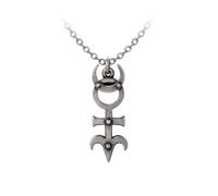 Alchemy Gothic Dr. Dee's Monad Necklace silver coloured Onesize