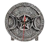Alchemy Gothic England - Wiccan Desk Clock
