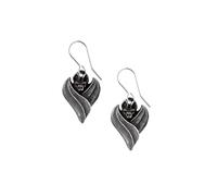 Alchemy Gothic Evil-ution Dropper Earrings, Black, Alternative Fashion Jewelry