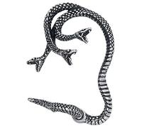 Alchemy Gothic Khthonis Women Ear Stud Silver-Coloured, Pewter,