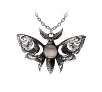 Alchemy Lunar Moth Pewter Pendant
