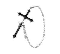 Alchemy Gothic (Metal-Wear) Impalare Cross Single Earring