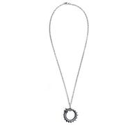 Alchemy Gothic Mini Jormungand Unisex Necklace Standard, Pewter,