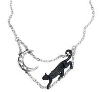 Alchemy Gothic Minnaloushe Necklace Silver-Coloured