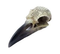 Alchemy Gothic Omega Raven Skull