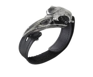 Alchemy Gothic Rabeschadel Leather Wriststrap/Bracelet -Brand New