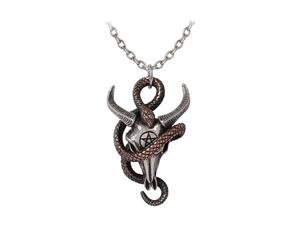 Alchemy Gothic Servant of Baphomet Necklace silver coloured Onesize