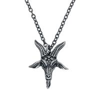Alchemy Gothic Templar's Bane Pendant Necklace silver coloured