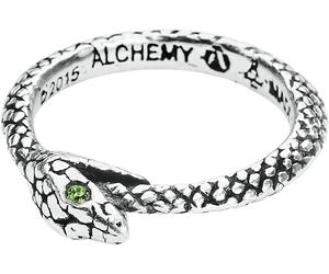Alchemy Gothic The Sophia Serpent Ring multicolor XS