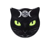 Alchemy Gothic Triple Moon Cat Ceramic Coaster