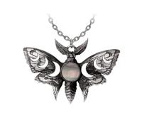 Alchemy Gothic Pendant – Lunar Moth – Pewter