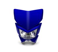 Alchemy Parts Motorbike Headlight - Streetfighter & Supermoto - Blue - 12V 35W