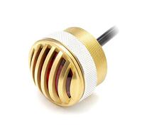 Alchemy Parts Motorbike Small Tail Light LED - Grill front- Many uses - Custom Motorbike, Café Racer, Car, Pick Up, 4x4, Van - Gold