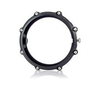 Alchemy Parts Motorcycle Headlight Insert Surround 5.75 inch 146mm Compatible with Harley Davidson Sportster and Dyna Headlights Headlamps (inc. Daymaker) (Black)
