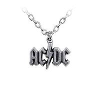Alchemy Rocks AC/DC: Lightning Logo- Pewter Pendant