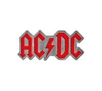 Alchemy Rocks AC/DC Logo Pin Badge (Red)