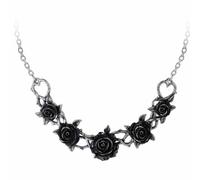 ALCHEMY ROSE BRIAR CHOKER NECKLACE Gothic Black Roses