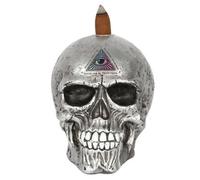 Alchemy The Void Resin Backflow Incense Burner Silver (One Size)