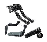 ALCHENY Motorcycle Adjustable Brake Clutch Levers for HON@&DA CB600F/CB650F Hornet CB 600F 650F Hornet 2007-2013 Motorcycle CNC Brake Clutch Lever Combination Handle Rubber Guard(7)