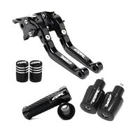 ALCHENY Motorcycle Adjustable Brake Clutch Levers for HON@&DA CBR 600 F2 F3 F4 F4i CBR900RR Fireblade CBR400 NC29 Motorcycle CNC Brake Clutch Lever Combination Handle Rubber Guard(11)