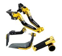 ALCHENY Motorcycle Adjustable Brake Clutch Levers for Su@&zuki DL650 DL 650 V-Strom Vstrom 650 2004-2010 Motorcycle CNC Brake Clutch Lever Combination Handle Rubber Guard(111)