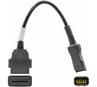 Alchiauto Ducati OBD 4 Pin 4pin cable Motorcycle Adapter OBD2 motorrad moto compatible for Ducati Connector for Diavel/Multistrada 1200/Panigale 1199/Monster 696/796/1100 OBDII Can Motorbikes
