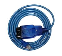 Alchiauto Volvo OBD OBD2 Ethernet Enet RJ45 OBDII Cable VOE OBD Adapter Compatible with Volvo Vehicles SPA CMA VIDA PC 2016+ Replace 9513108 9513062 Ethernet Adapter Software or Third-Party Software