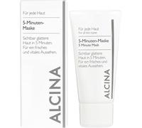 ALCINA 5-Minute Mask - 1 x 50 ml - Any Skin - Face Mask for Visibly Smoother Skin and a Noticeably Improved Complexion - For a Fresh & Vital Look - With Red Wine Extract