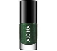 Alcina Nail Colour nail polish with intense color shine 5 ml, Magic green