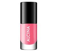 Alcina Nail Colour nail polish with intense color shine 5 ml, pink flash
