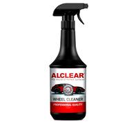 ALCLEAR 721FR Rim Cleaner Gel with Color Indicator - Acid-Free & Material-Friendly - Removes Brake Dust & Rust - 1000 ml - For Aluminum & Steel Rims - Purple Color Effect - Car Care Made in Germany