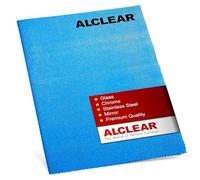 ALCLEAR 820051UM Ultra-Microfiber Glass Polishing Cloth 70x50 cm, Blue