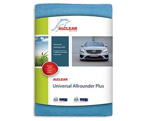 ALCLEAR 89915 Mikrofaser Universaltuch - 40×40 cm Auto-Pflegetuch für innen und außen - weich, saugstark, fusselfrei, kratzfrei - designed in Germany - Tuch zum Reinigen, Polieren, Staubwischen