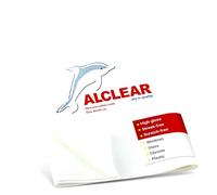 ALCLEAR 950001 Microfiber Cloth for Glass & Windows - 40x45cm, streak-free & lint-free - Ultra-microfiber for household & car glass cleaning - Saves time without need for drying - Made in Germany