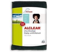 Alclear 950003A Ultra-Microfibre Cloth, Mobile Screen Cloth For Iphone, Ipad And Ipod, 19 X 14 Cm, Anthracite, Creates A Streak-Free, Clear View With No Chemicals, No Cleaning Agents, Anti-Fingerprint