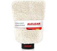 ALCLEAR 950013WH Microfiber Car Wash Glove 27x17cm, White, 1 Piece, extremely a
