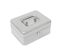 Alco-Albert 841 - 36 Lockable Storage Box Cash Box, 195 x 145 x 80 mm - Silver