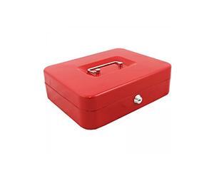 Alco-Albert 843 - 12 Cash Box 310 x 225 x 75 mm Red