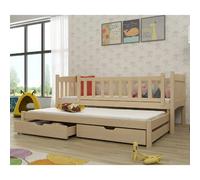 alcoa wooden day bed with foam mattress and trundle in pine