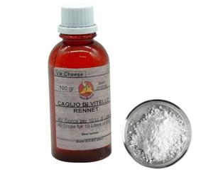 AlcoFermBrew Animal Liquid Rennet 100ml - CALF RENNET | Rennet for cheese make | natural rennet | rennet extract | liquid rennet