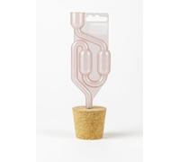 AlcoFermBrew Bored Cork Bung 56/46mm + Airlock - Bubbler, Bung with Hole, Bungs, Demijohn, Cork, Stopper, Carboy, Home Wine, Wine Fermentation, Homebrew