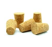 AlcoFermBrew Cork Bung 34/24mm x 5 | Tapered Cork Bung | Cork Plug | Cork Stopper