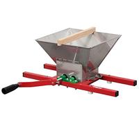 AlcoFermBrew Fruit Shredder - Manual 7L Stainless Steel Crusher for Hard & Soft Fruits | Apple, Pear, Grape & Berry Shredder for Juice, Cider & Wine Making | Durable & Easy to Clean