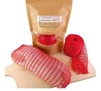 AlcoFermBrew MEAT NET 150/48 - 5M - RED - Meat Netting | Cooking String | Cooking Twine | Smoking | Meat Injector | Smoking Hooks