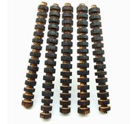 AlcoFermBrew Oak Infusion Spiral x 5 - Oak Barrel Spirals, Barrel Aged, Oak Spiral Aging (Rum from Jamaica - Heavy Toast)